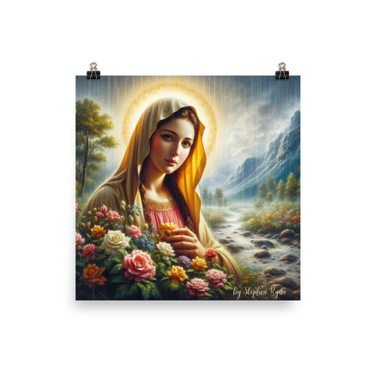 Our Lady is With You Poster