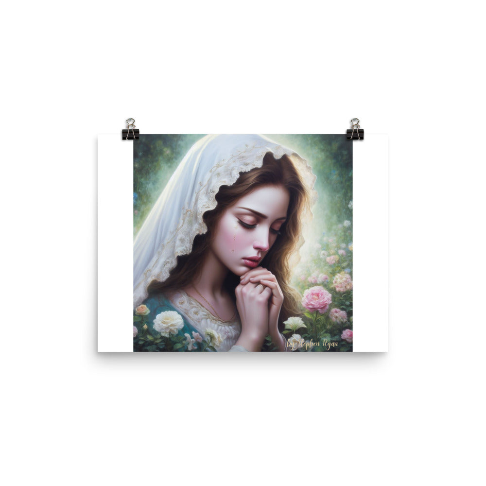 Our Lady with the Tear Poster