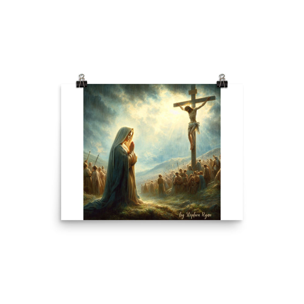 Our Lady with the Cross Poster