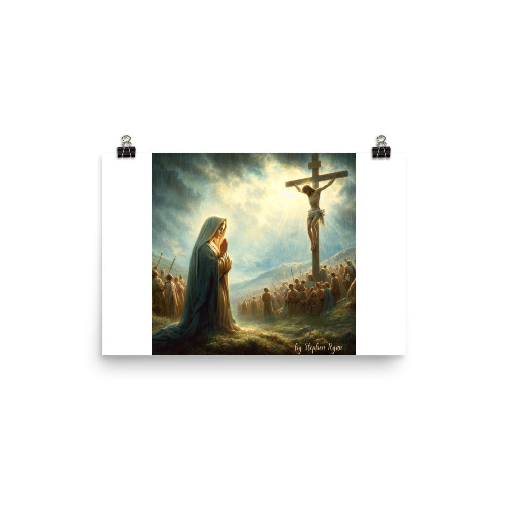 Our Lady with the Cross Poster