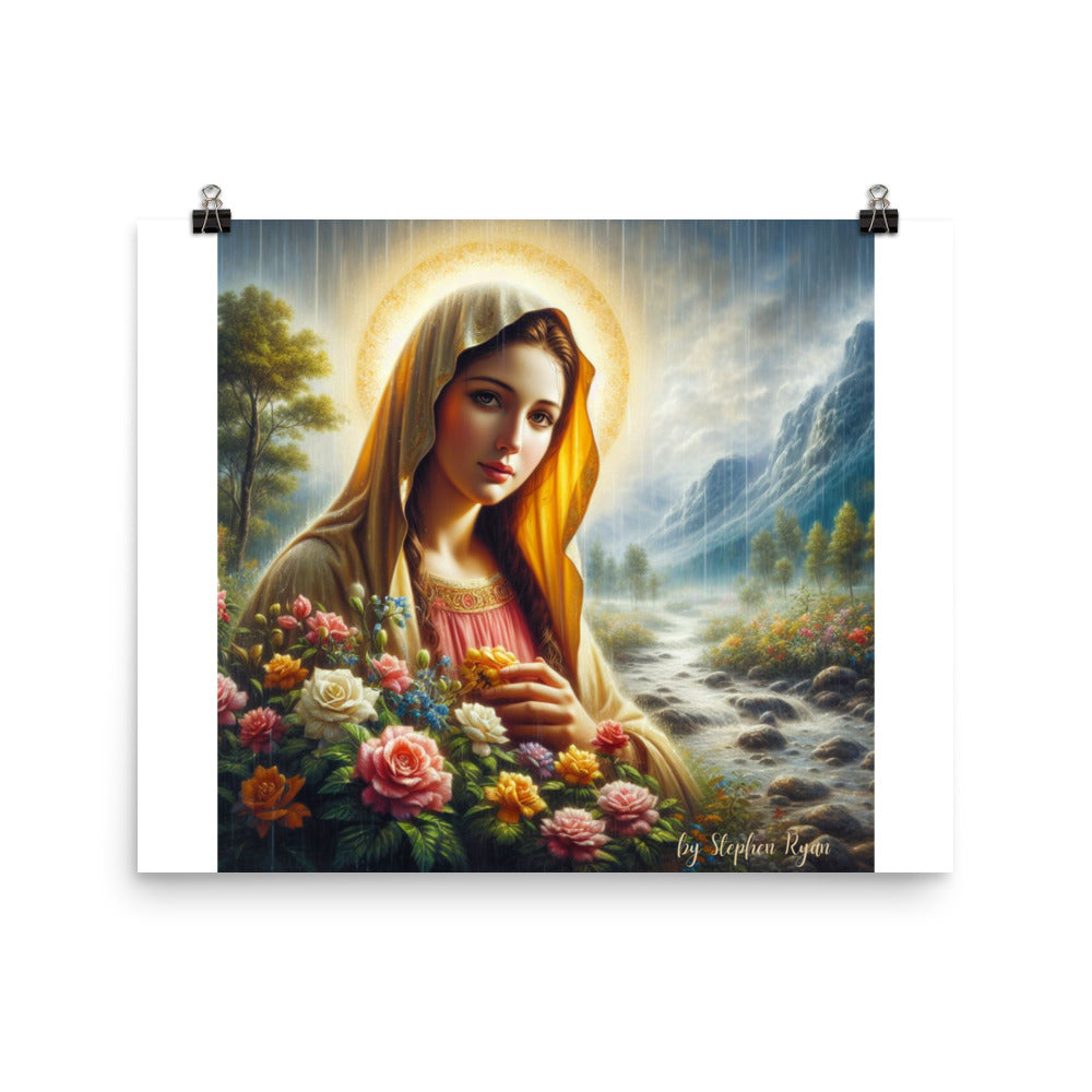 Our Lady is With You Poster