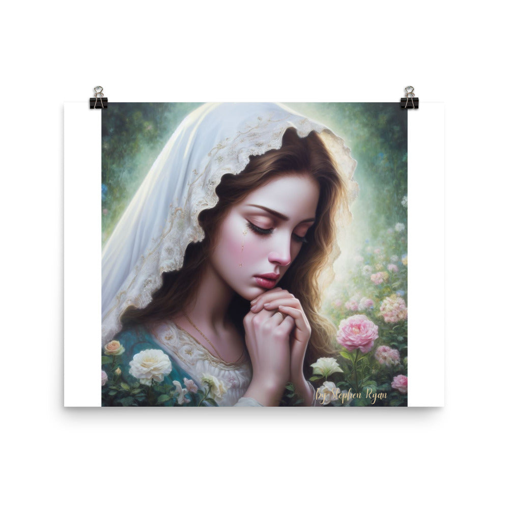 Our Lady with the Tear Poster