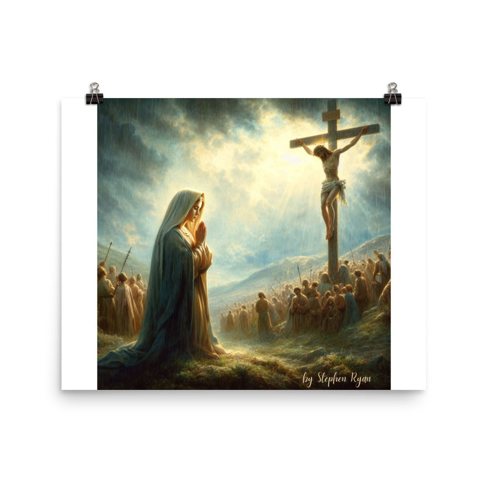 Our Lady with the Cross Poster