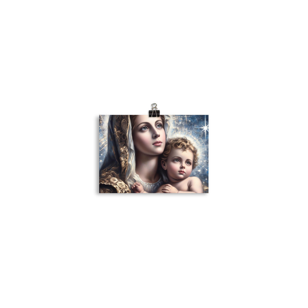 Our Lady with Baby Jesus Poster