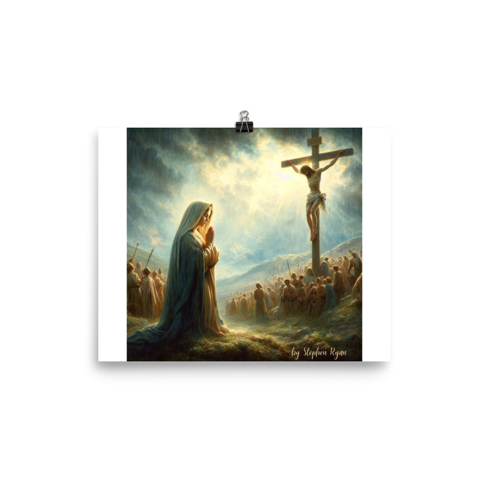 Our Lady with the Cross Poster